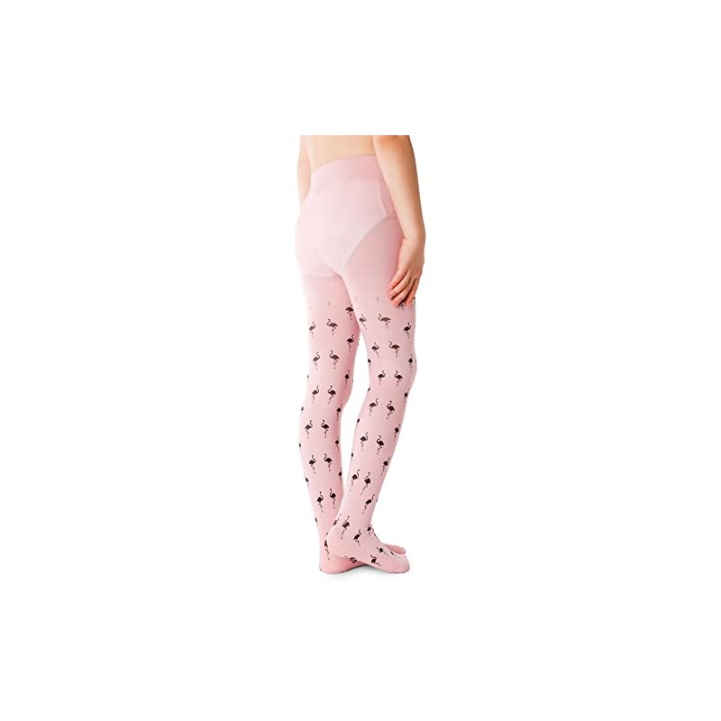 NOQ Children's Thin Tights with Beautiful Print Girls Patterned 40