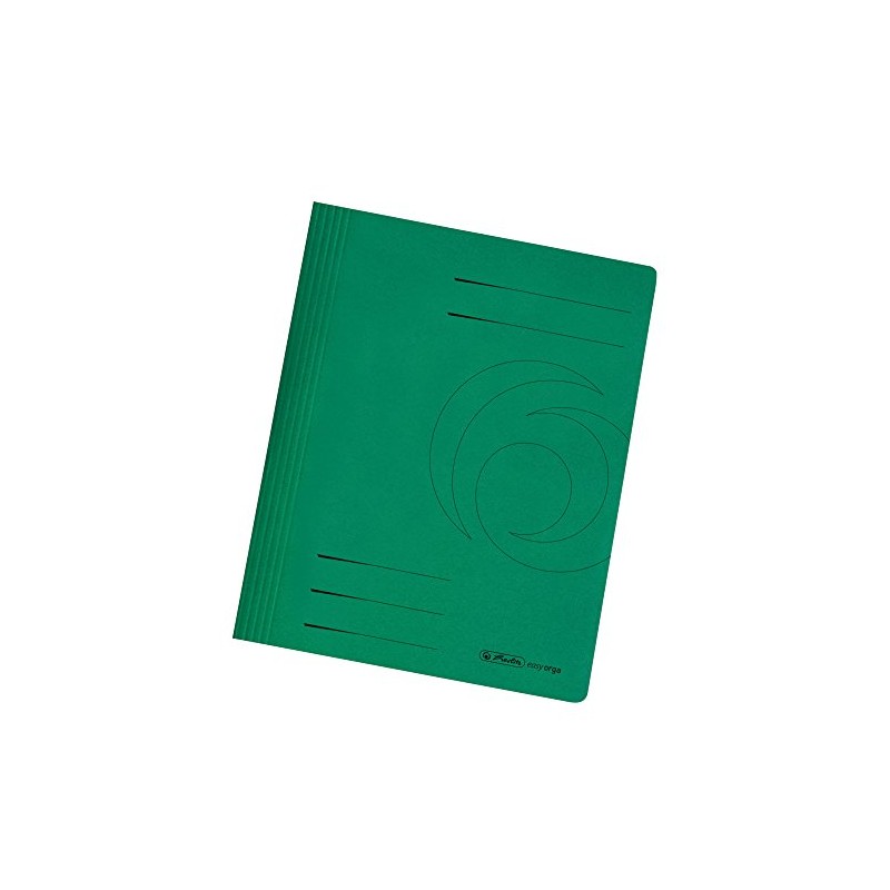 Herlitz A4 Folders Cardboard Folded Intense Pack of 10 A4