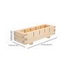 Alipis Wood Sushi Press Mold,Rectangular Sushi Press Mold Sushi Rice
