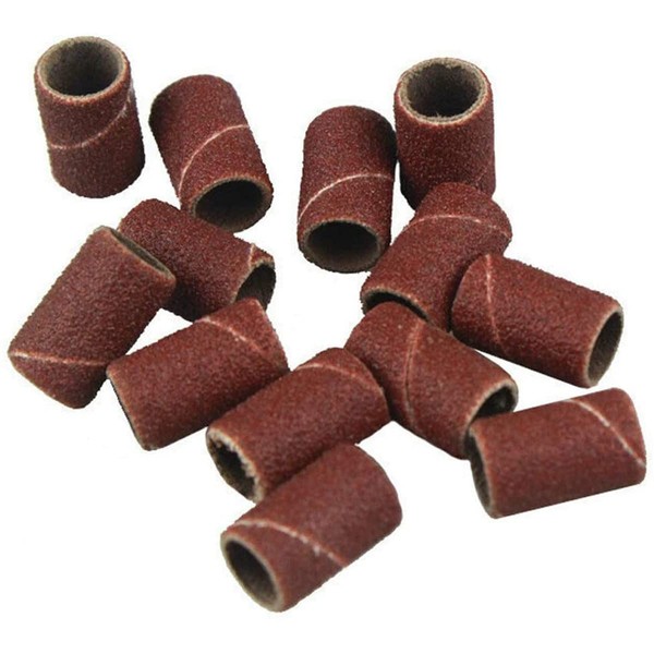 MACHSWON 100 Pieces Sanding Bands Sleeves Drum Sander Set Nail