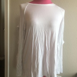 allison andrews size large cut out sleeve az#0000136 nwt