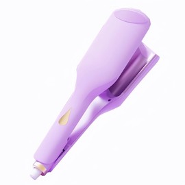Wave Curling Iron, Hair Crimper, Deep Waver Curling Iron, Anti-Scald Wave Curling Wand, 1.4 inch/36mm Hair Crimper, 2 Barrel Beach Wavy Hair Curler for Women