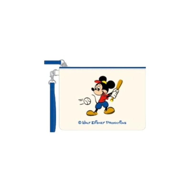 Marimo Craft SGART-019 Flat Pouch, Mickey (W x H x