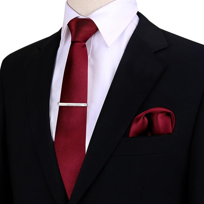 KYULM7 Men's Tie Clip, Stylish, Cool, Business, Wedding, Formal, Banquet,
