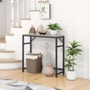 Livofloral Narrow Console Table, 29.5" Entryway Table with 2 Support