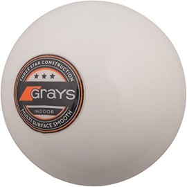 Grays Indoor Indoor Hockey Ball - White, 5.5 oz