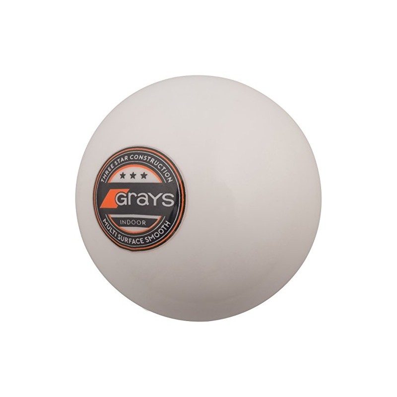 Grays Indoor Indoor Hockey Ball - White, 5.5 oz
