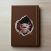 Axolotl Decal - Wall Hole Sticker with 3D Effect