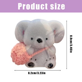 SSKHE Koala Fufu Squishy,Taba Squishy, Cute Toys,Stress Relief Squeeze Rebound Sensory Toy, Funny Novelty Cute Animals Squeeze Rebound Stress Relief Toy for Boys Girls Birthday Party Gifts