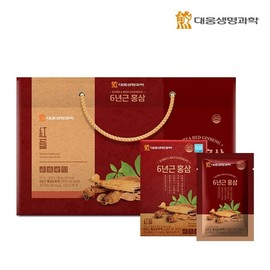 Daewoong Biopharma 대웅생명과학 6년근 홍삼 (국내산 6년근 홍삼농축액 함유 70mlX30포) 1세트 Daewoong Life Science 6-Year-Old Red Ginseng (Contains Domestic 6-Year-Old Red Ginseng Concentrate 70ml X 30 Pouches) 1 Set