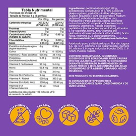 FLOR DE JAGUAR  DFN Gummies 60 pzs  Deliciosas Gomitas con Probiticos  Vitaminas y Minerales  Sabor mandarina, uva y fresa  Apoya tu bienestar diario 