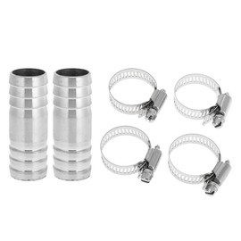 RATCHROLL 1 Set Hose Barb Fittings for Air Water Oil Gas Fuel 55/64" Hose Barb Connector Silver Tone 304 Stainless Steel