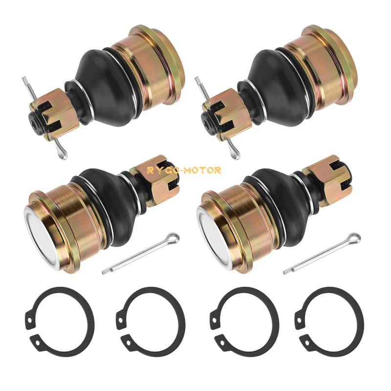 M MATI Front Upper Lower Ball Joints for Yamaha Kodiak