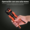 HuLuHouse Pinza Pelacables AutomáTica, 8 Pulgadas 1547 USO Rudo Herramienta