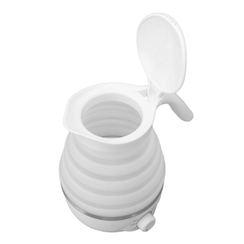 Travel Folding Electric Kettle Portable Silicone Foldable Collapsible Mini Household