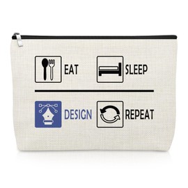 Designer Gifts for Women Makeup Bag for Interior Graphic House Designers Carpenter Thank You Gifts for Artists Coworker Best Friend Appreciation Present for Her Christmas Retirement Travel Pouch