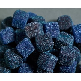 SUPPLIIONLINE Warheads Galactic Mix Cubes-Sweet And Chewy Candy - Rocket Raspberry-Cosmic Punch-Black Hole Cherry