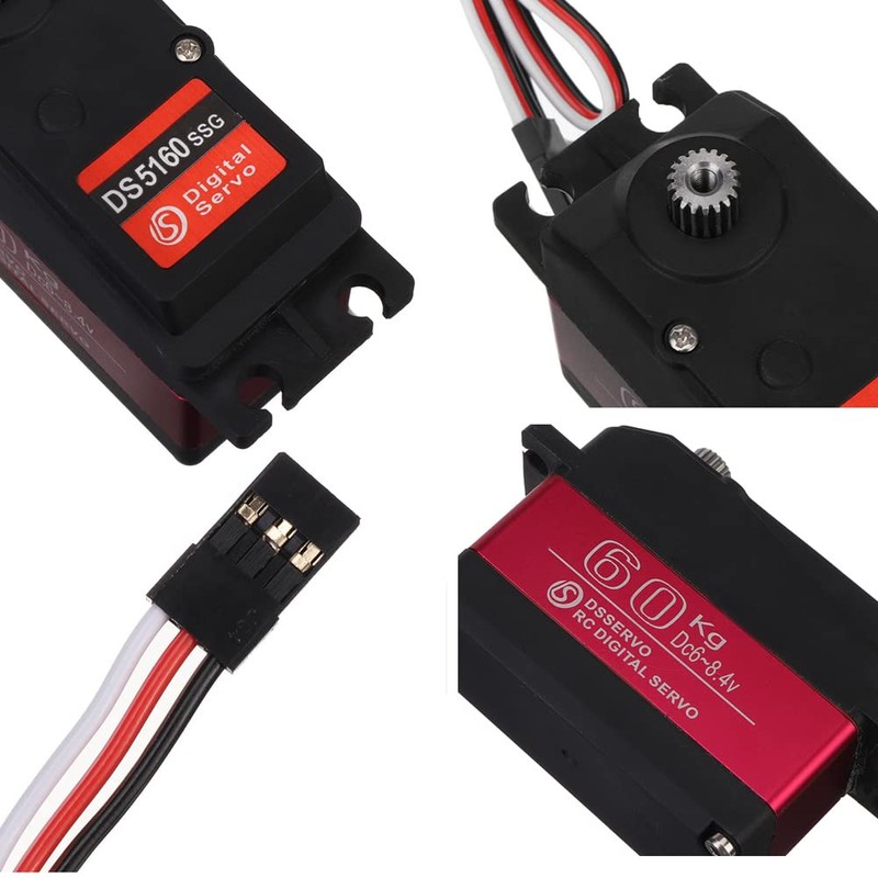 DS5160 60KG SSG HV Digital DS 270 Degree Servo, Waterproof