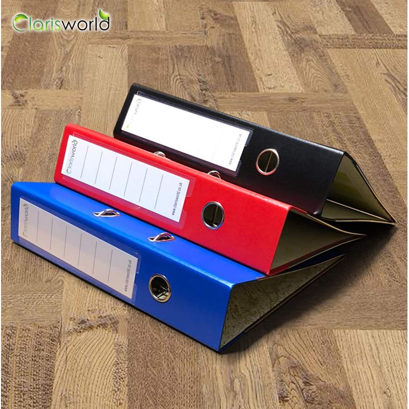 Clarisworld Lever Arch Files A4 Size 2 Ring Sheets Holder,
