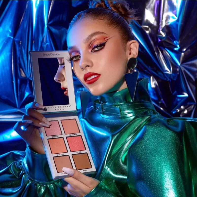 Beauty Creations Paleta Rostro It´s A Vibe Luis Torres Vol