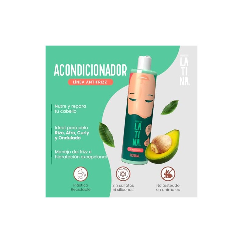 Acondicionador LATINA Antifrizz