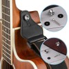 Guitar Strap Fixator, Guitar Strap Blocks, 9 Pieces Metal Guitar