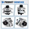 11686N Alternator 150A 12V, Fit for 2012-2019 Hyundai Azera, Genesis,