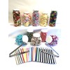 Assorted White Candy Buffet kit with 10 Plastic Sweet Jars,
