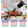 NEXTOP Silicone Spatula Set of 4 – Multipurpose Seamless Silicone