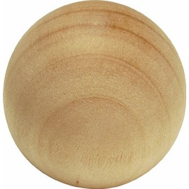 Hickory Hardware P180-UW 1-1/4-Inch Natural Woodcraft Unfinished Wood Cabinet Knob, Uned Wood