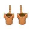 Aluminum Alloy Knuckle Arm Uprights Steering Cup (L/R) for KYOSHO