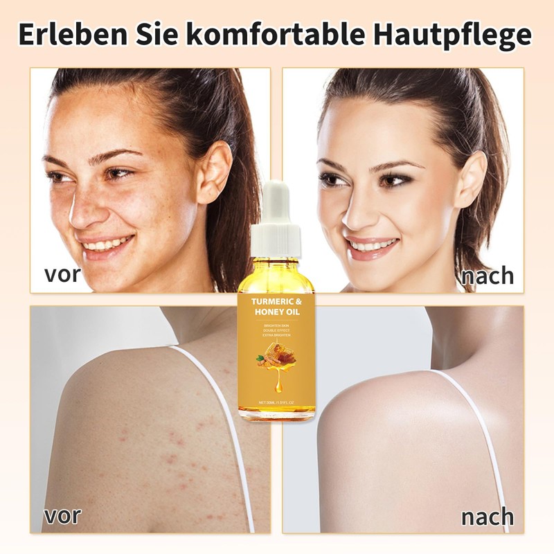 Soleneva Turmeric and Honey Body Essential Oil