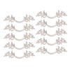 Fvstar 10pcs Antique Dresser Handles, Farmhouse Kitchen Cabinet Pulls, Vintage