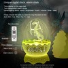 Unique Dragon Egg Digital Clock Ok to Wake Up Alarm