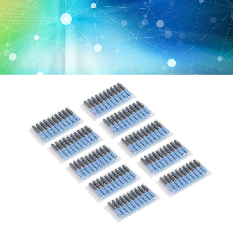 100Pcs Fiber Optic Connector Kit Embedded Type Fiber Optic Fast
