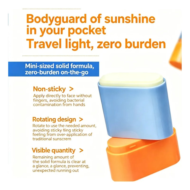 Bloqueador Solar En Barra Spf50+ Pa++++ 15 G Aidc
