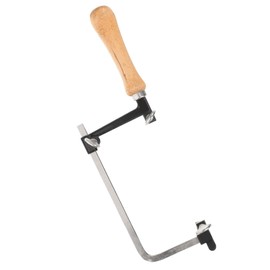 ORFOFE Jewelry Making Hacksaw Handle Compact Cutting Tool for Woodworking Projects Versatile Bow Saw for Precision Cutting