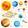 DECOWALL DS9-2007DE Solar System Planets Wall Sticker Space Wall Sticker