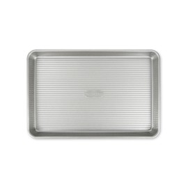 USA Pan Bakeware Nonstick Jelly Roll Baking Sheet Pan, Aluminized Steel