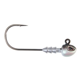 Berkley Fusion19 Hybrid Jighead, Fish Head, Size 3/0 Hook, 1/8 oz, Sticky Sharp Hook Point, Conical Bait-Keeper, High-Def Details and Realistic 3D Eye