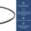 sourcing map 3L350 Classic Wrapped Rubber V-Belt, 35"(889mm) Outside Circumference,