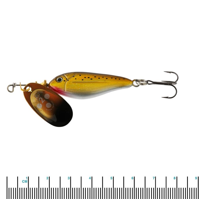 Blue Fox MINNOW SUPER VIBRAX FISHING LURE VMC HOOKS -