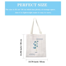 Singer Album Inspired Lyrics Gift Tote Bag Singer Song Inspired Shopping Bag Singer Merchandise TS Fans Music Lover Gift (My Heart Tote CA)