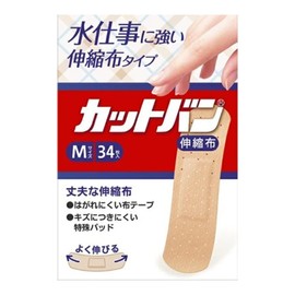 カットバン伸縮布タイプ Mサイズ 34枚