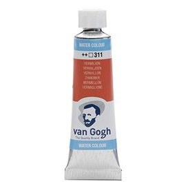 Van Gogh Watercolor Paint, 10ml Tube, Vermillion 311