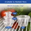 Fansyer 400 Sets - 4 oz Disposable Plastic Portion Cups