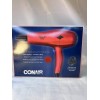 Conair 1875 Watt Velvet Touch Hair Dryer Red Fast Drying