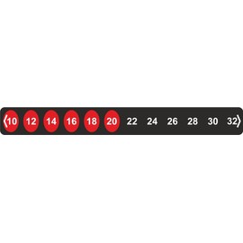 ONDOLAB Room Indicator 12LR | Reversible
