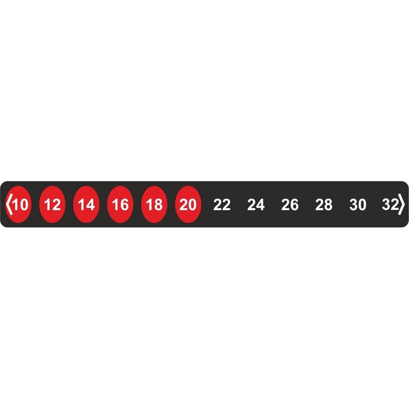 ONDOLAB Room Indicator 12LR | Reversible