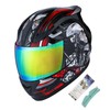 1STORM Motorcycle Bike Full FACE Helmet Anti Fog Shield Film